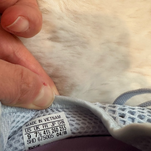 Light blue Mesh women’s Sneakers - Picture 4 of 4